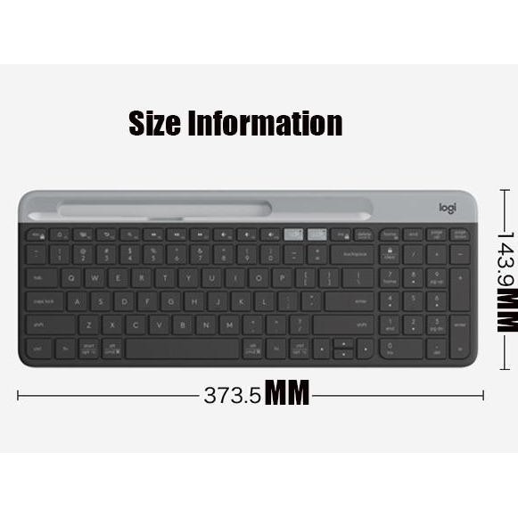 LOGITECH K580 SLIM MULTI DEVICE WIRELESS BLUETOOTH KEYBOARD K 580