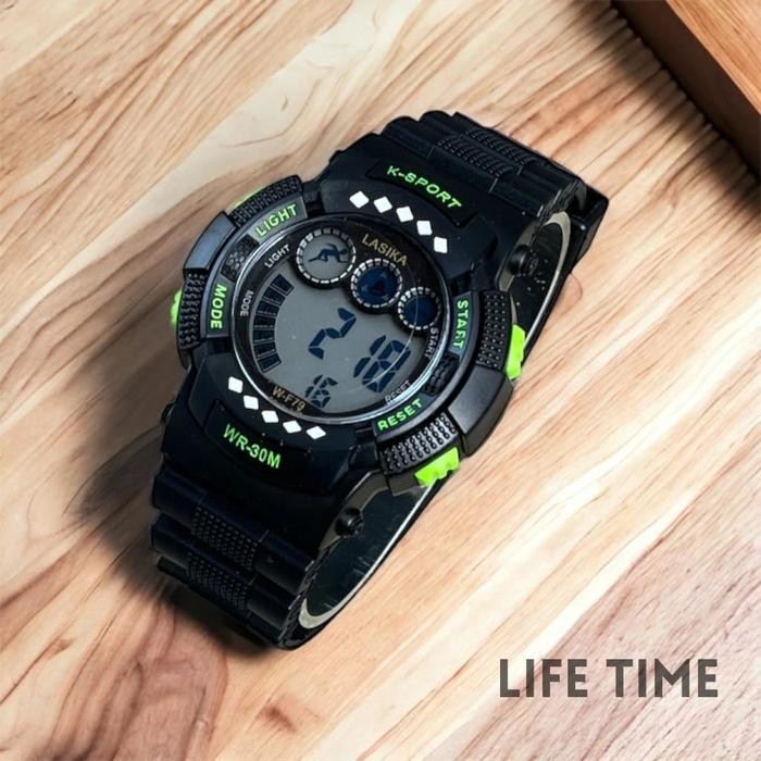 ASLI TERBARU - JAM TANGAN ANAK LASIKA L-668 COWOK & CEWEK DIGITAL WATEROOF WATCHESS FREE BOX DAN