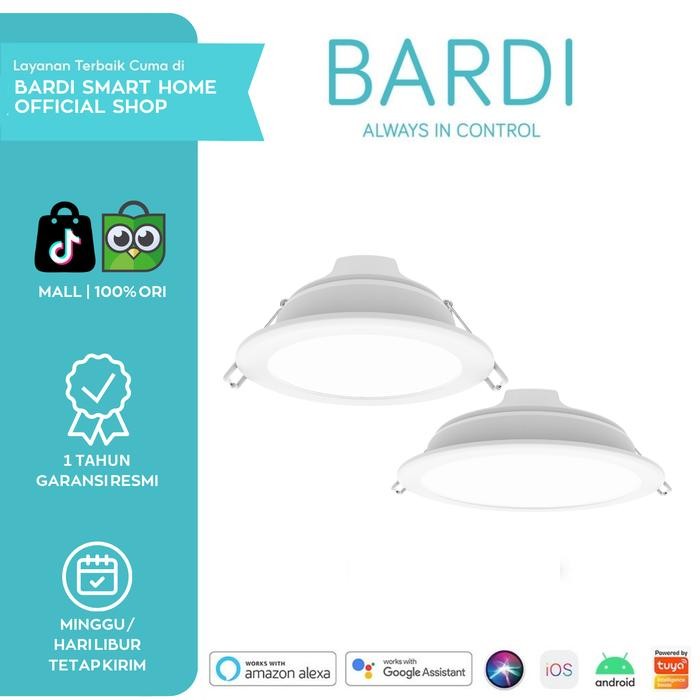 BARDI Lampu 8W / 14W Downlight Beacon Panel Smart Light Bluetooth