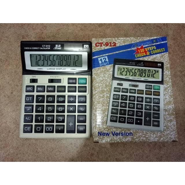 

kalkulator calculator 912 sedang 12 digit kode 1223