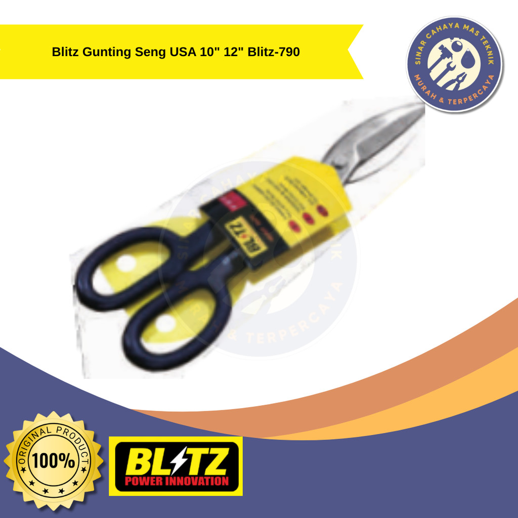 

Blitz Gunting Seng USA 10" 12" Blitz-790