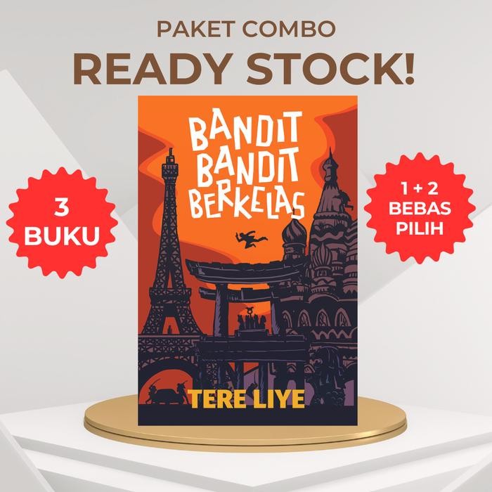 

Tere Liye - COMBO BANDIT-BANDIT BERKELAS + 2 Buku Bebas Pilih