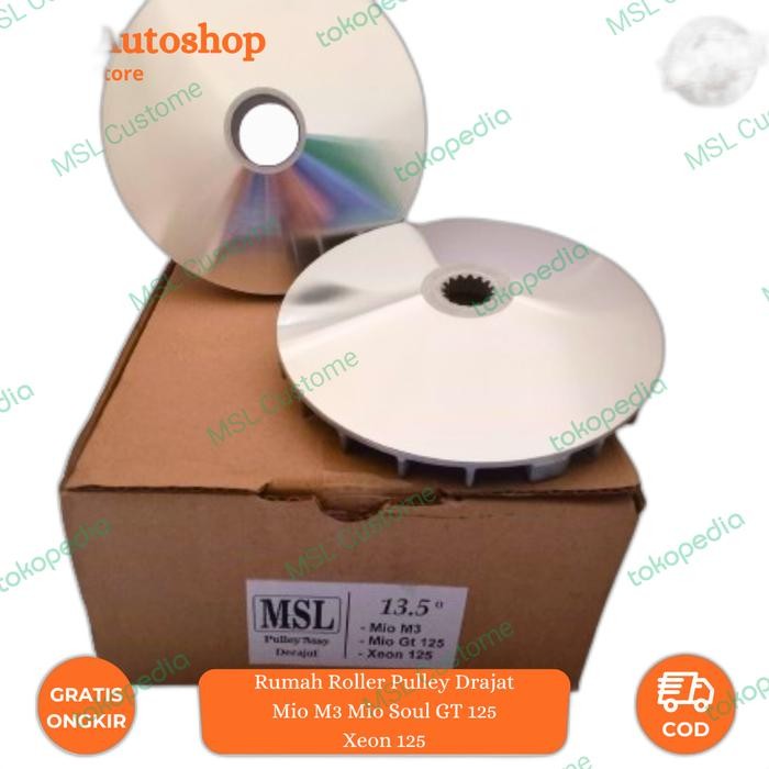 Menarik Pulley Rumah Roller Custome Bubut 13,5 Mio M3 Soul Gt 125 Terlariss 