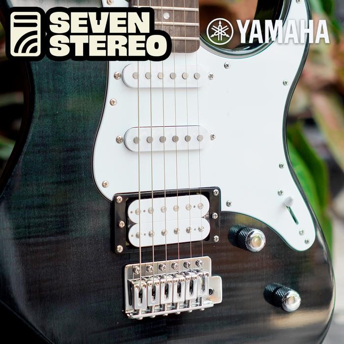 Promo Yamaha Pacifica Pac212Vfm Translucent Black Electric Guitar - Gitar Listrik Yamaha