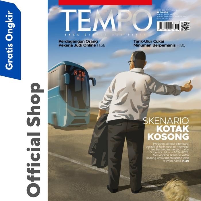 

Majalah Tempo Ed 5326 SKENARIO KOTAK KOSONG ( 12 Agustus 2024 )