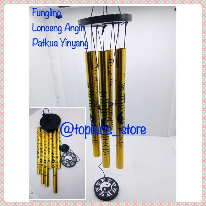 

Fungling Lonceng Angin 6 Stick Jumbo Emas