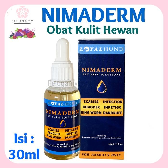 

Nimaderm Obat Kulit Khusus Hewan Ampuh Mengatasi Masalah Kulit Infeksi Gatal - Gatal Hewan