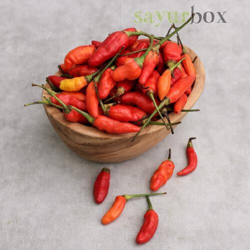 

LUXEHEALTH- Cabai Rawit Merah Konvensional 200 Gram Sayurbox