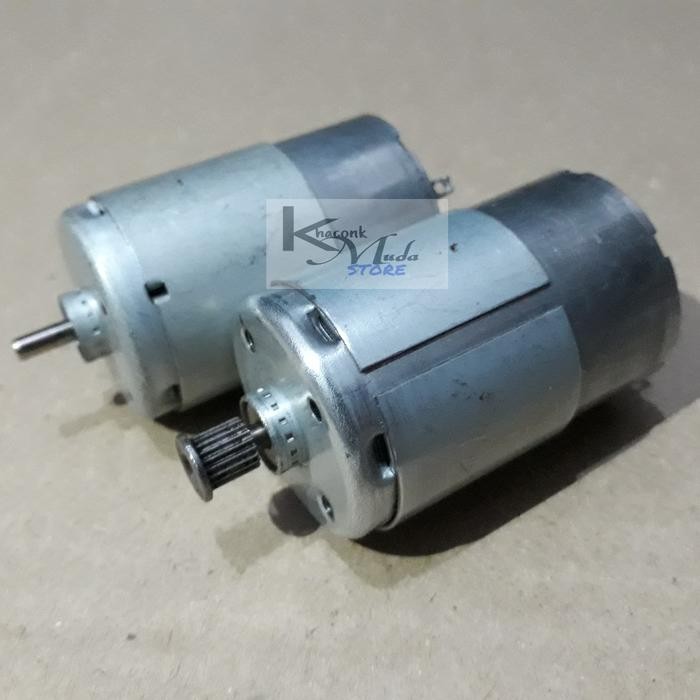 Dinamo Rs-445 DC 24V-36V High Torsi As 3,17mm Ukuran Jumbo