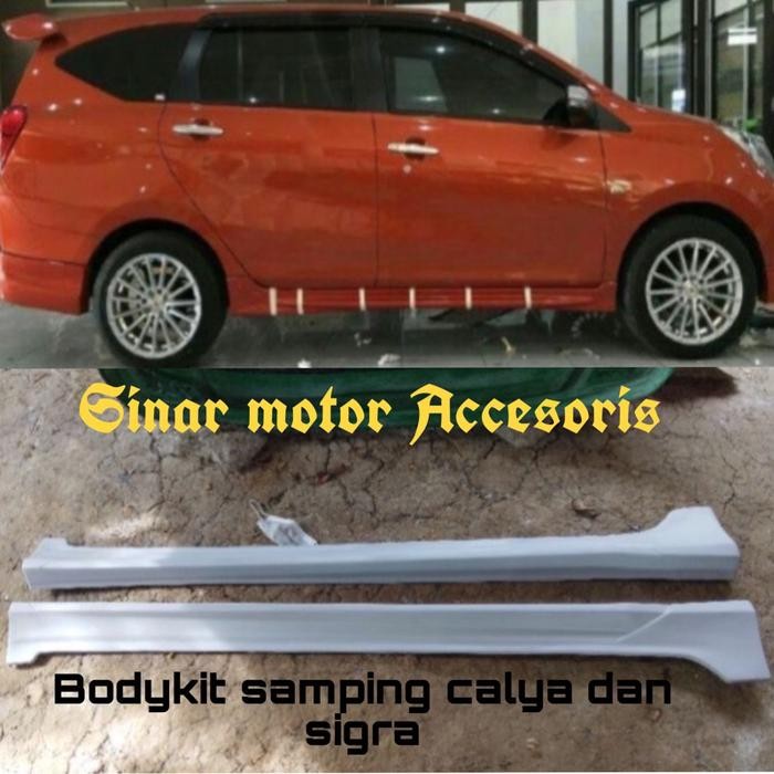 Side skirt sideskirt bodykit samping mobil calya sigra