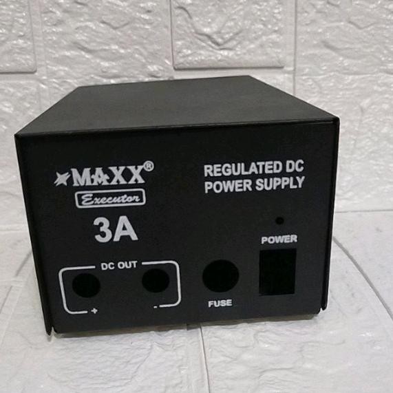 PJ Box adaptor 3A berbahan plat