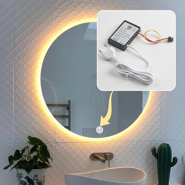 PJ saklar layar sentuh LED strip mirror.