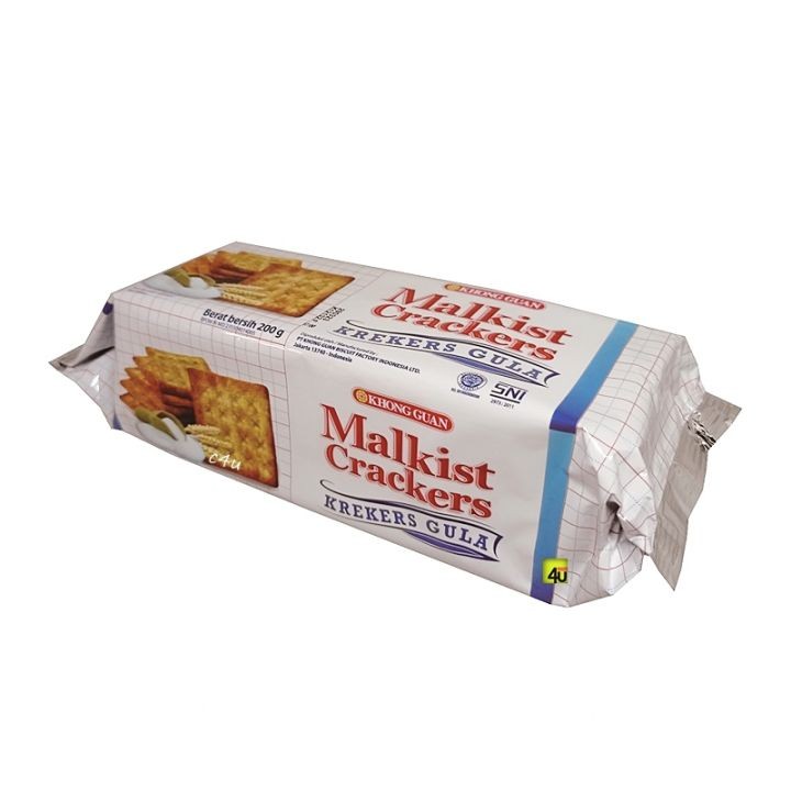 

Khong Guan Malkist Crackers Gula 200G