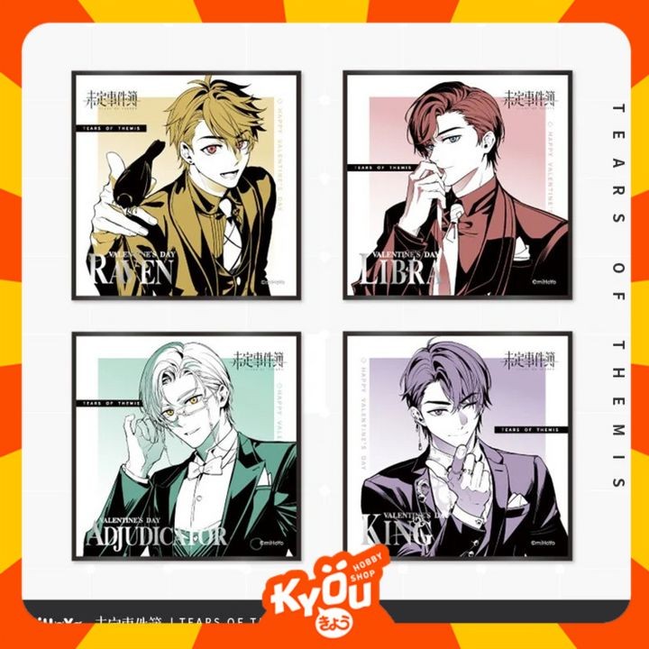 

Raven - Libra -King Valentine Days Series Shikishi - Tears of Themis (15x15cm)