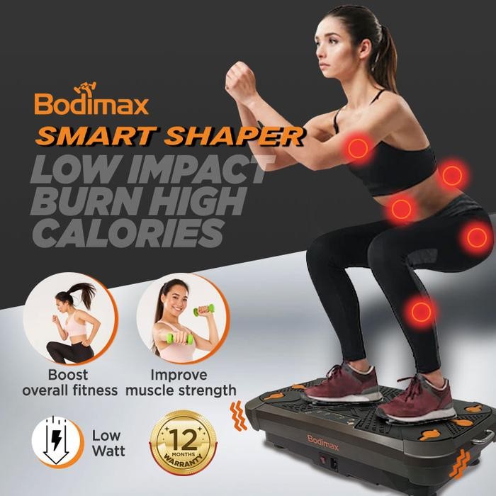 BODIMAX SMART SHAPER - Slim Vibration Machine / Massager trainer plate