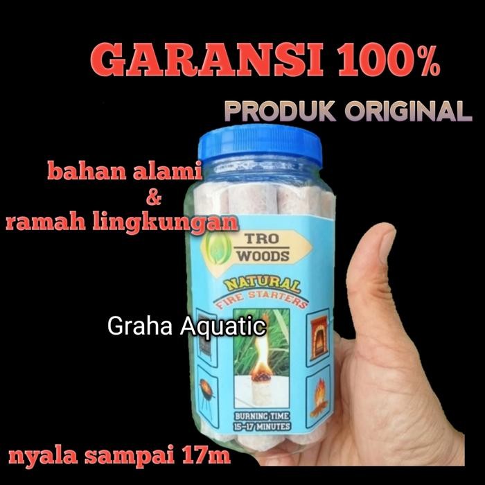 Pilihan- Fire Wood Starter Pemantik Api Kayu Alami