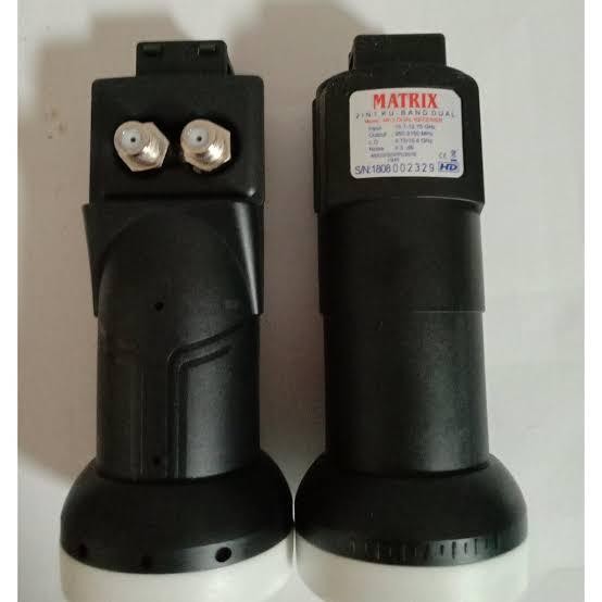 Siap Kirim Lnb Ku Band Matrix Dual Output 2 Receiver