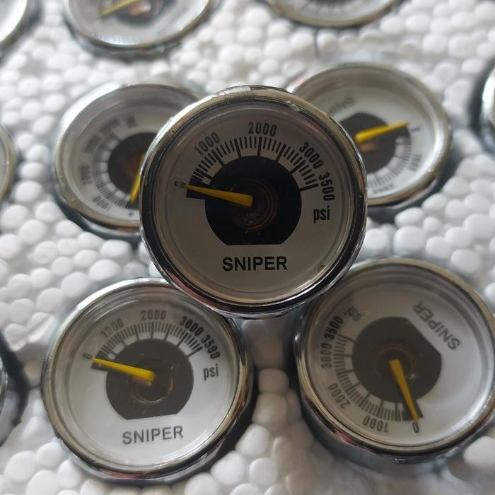 TERSEDIA MANOMETER OD 25 PCP / KECIL / MANO PCP