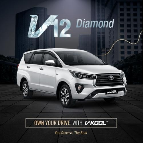 Kaca Film V-KOOL Diamond Series TOYOTA KIJANG INNOVA Depan VK40