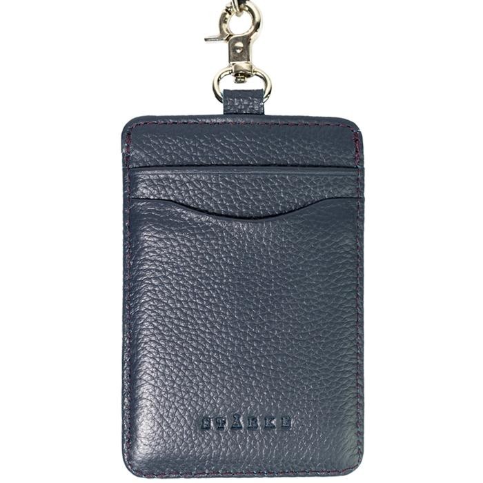 

Ready Starke Leather Lanyard Kulit Asli Navy Hustle Hog Textured