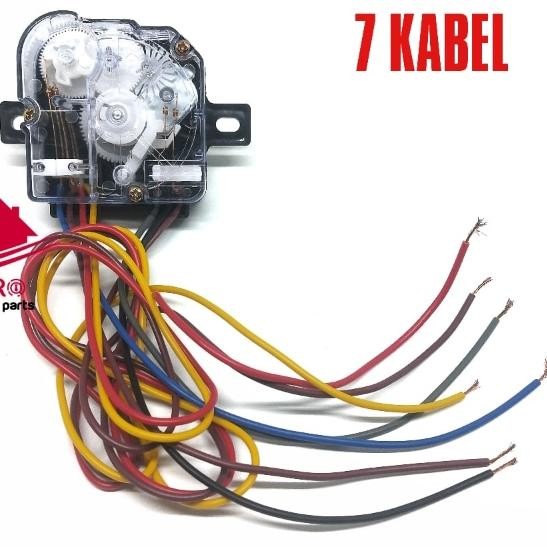 timer mesin cuci denpoo 6 kabel 7 kabel