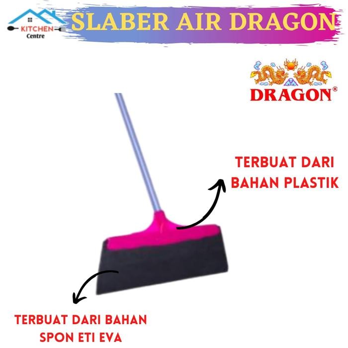 Pilihan- Pel Karet Dorong Wiper Air Lantai Dorongan Air Pel Serokan Air Karet