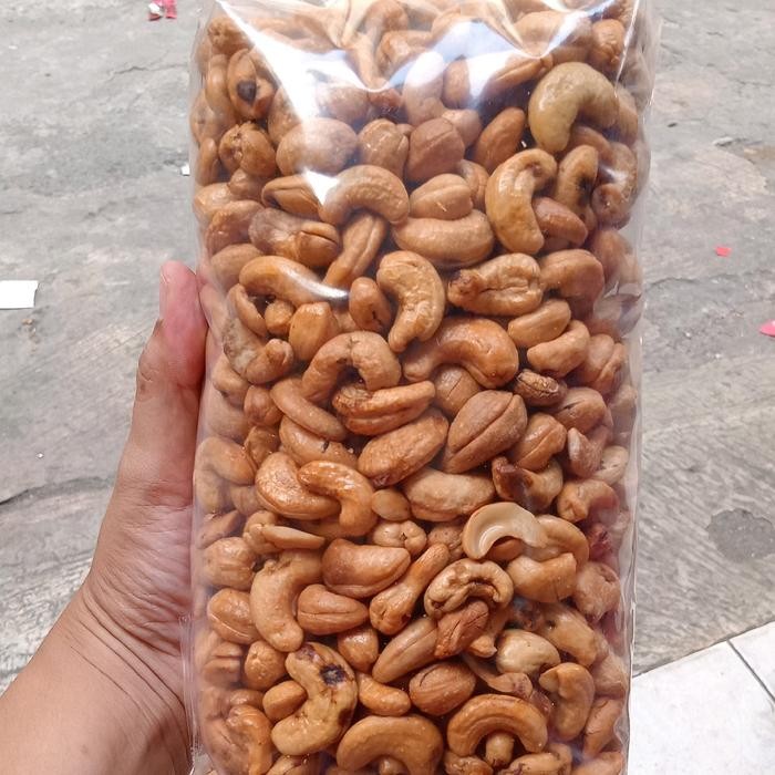 

Kacang Mede Goreng 1kg Asin Gurih Renyah Camilan Snacks - Mete, Cemilan