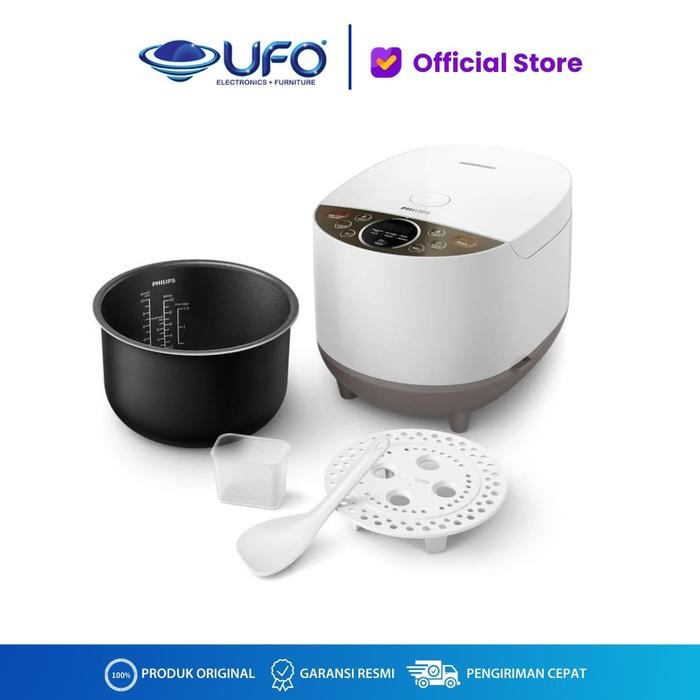 Philips Rice Cooker Hd4515 Digital Penanak Nasi Hd 4515 1.8 L