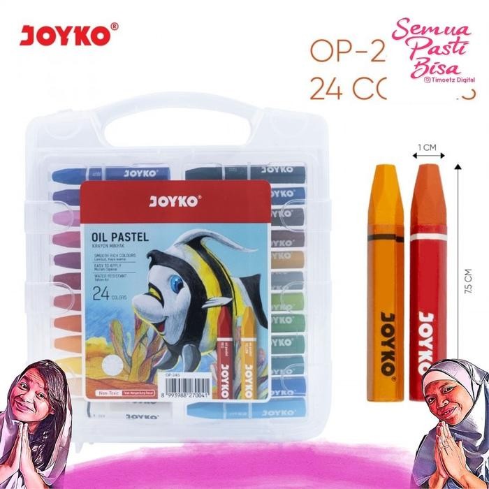 

Melayani Faktur Pajak! Titi Oil Pastel Crayon 24 Colors - Crayon Titi Oil 24 Warna