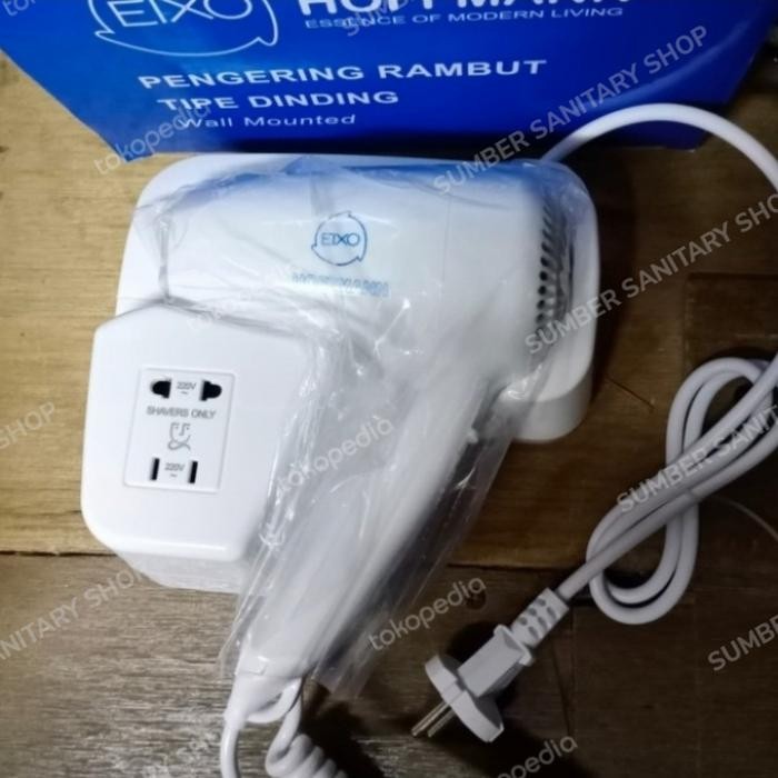 HAIR DRYER WALL MOUNTED HOFFMANN HFM 811 / PENGERING RAMBUT HOFFMANN