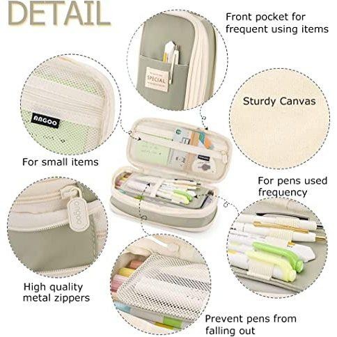 

Kawaii Purple Pencil Cases 2024 Large Capacity Pen Bag Pouch Holder Box for Girls Office Student