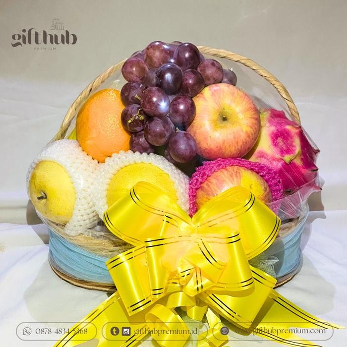 

PARCEL BUAH/BINGKISAN BUAH/HAMPERS BUAH - UKURAN SEDANG