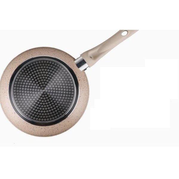 KUALI KERAMIK WAJAN FULL KERAMIK TEFLON FRYING PAN CERAMIC MARBLE INDU