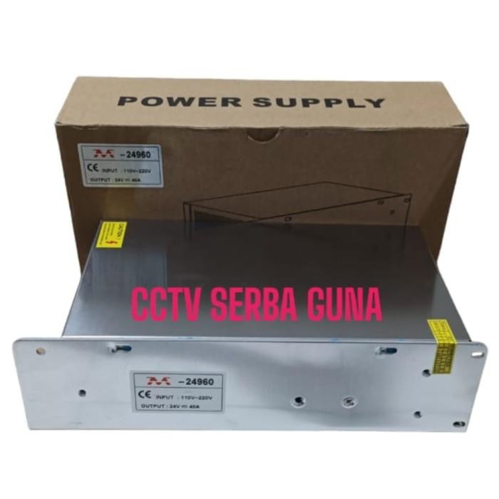 SWITCHING POWER SUPPLY TRAFO DC 24V 40A MURNI
