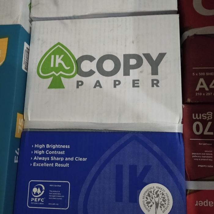 

Jual Rugi! Ik Copy Paper F4 70 Gram
