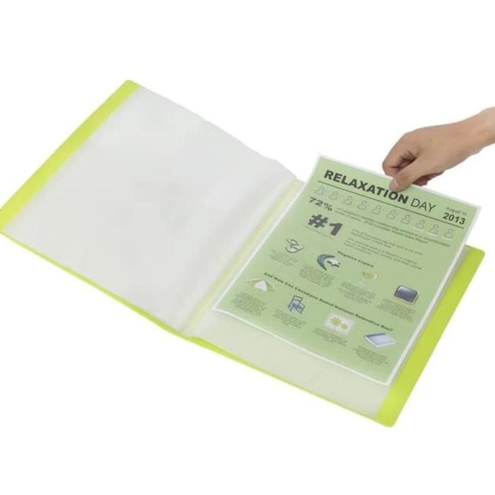 

Clear Holder A4 20 Lembar Bantex #3143 Original
