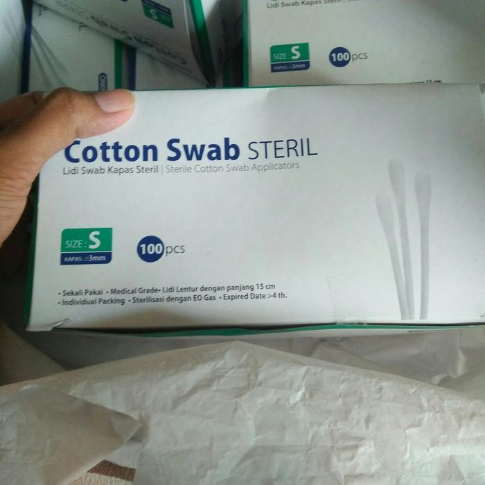 Pilihan- Kapas Lidi Steril Cotton Swab Citoswab
