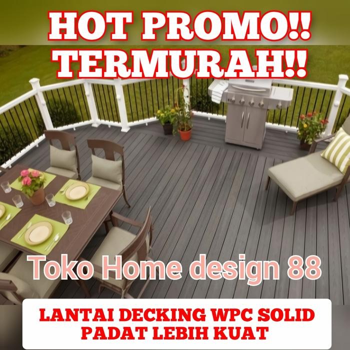 Decking Wpc Lantai Decking Ka Solid