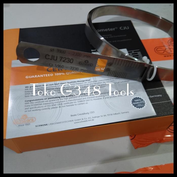 Limited Schwenk - Type: Cju 7230 Circometer/ Meteran Lingkar, (620 00032) Terlariss 