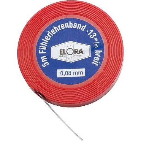 Berkualitas Elora 197-05 Feeler Gauge Thikness 0,05 Mm W 13Mm 5Mtr Original Terlariss !!