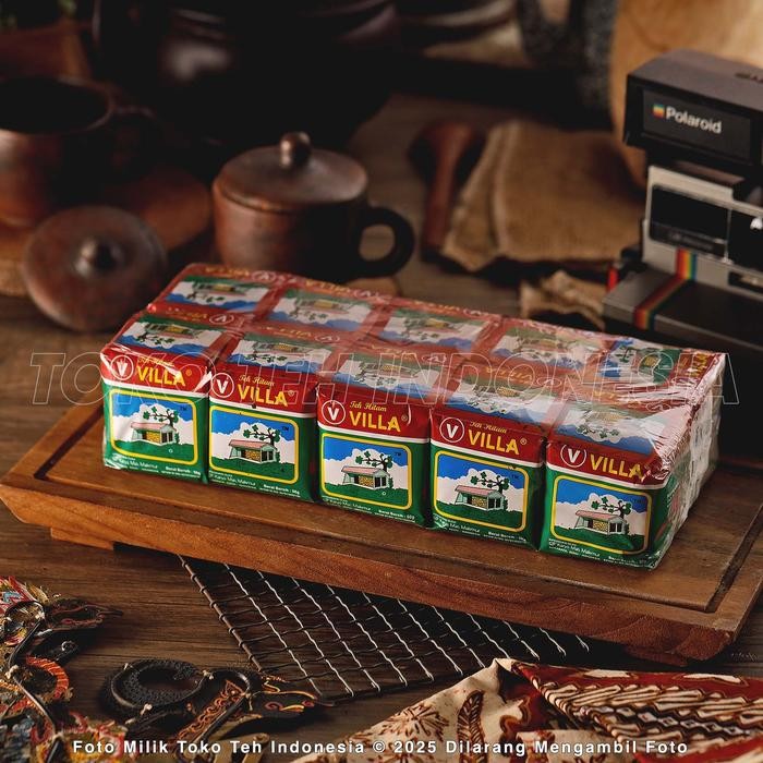 

Exp Lama Teh Villa Hitam Tubruk Vanilla Black Tea 1 Bal (10 pcs) - Teh Indonesia Shopee
