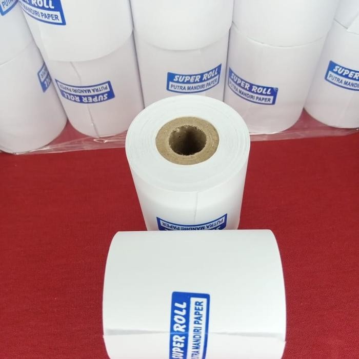 

Kertas kasir HVS 58x48MM / Struk HVS 1PLY Paket 10 Pcs