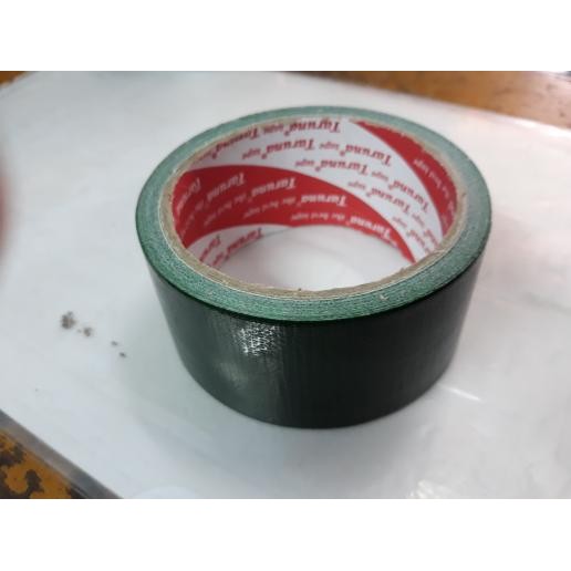 

Lakban kain hijau green 2 inch x 7 meter / cloth tape 44 mm x 7 meter