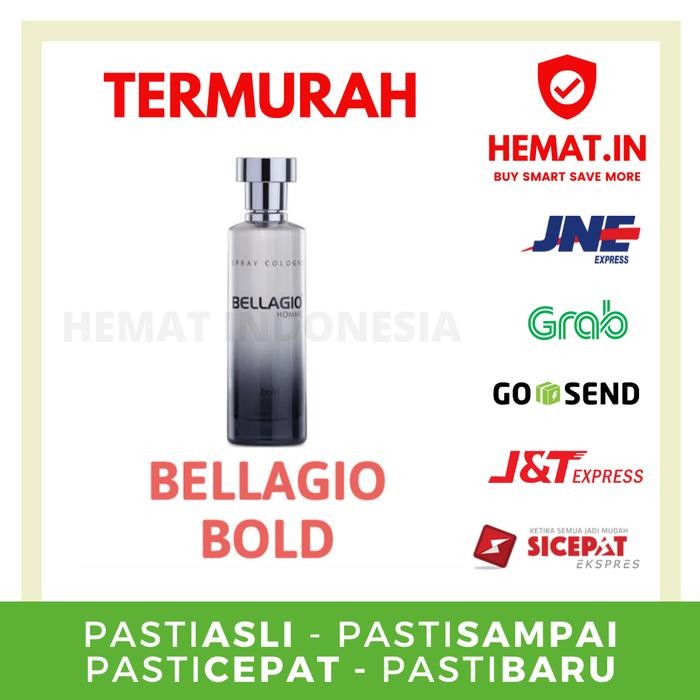 BELLAGIO PARFUM PERFUMED SPRAY KACA 100ML 100 ML BELLAGIO PARFUM PRIA