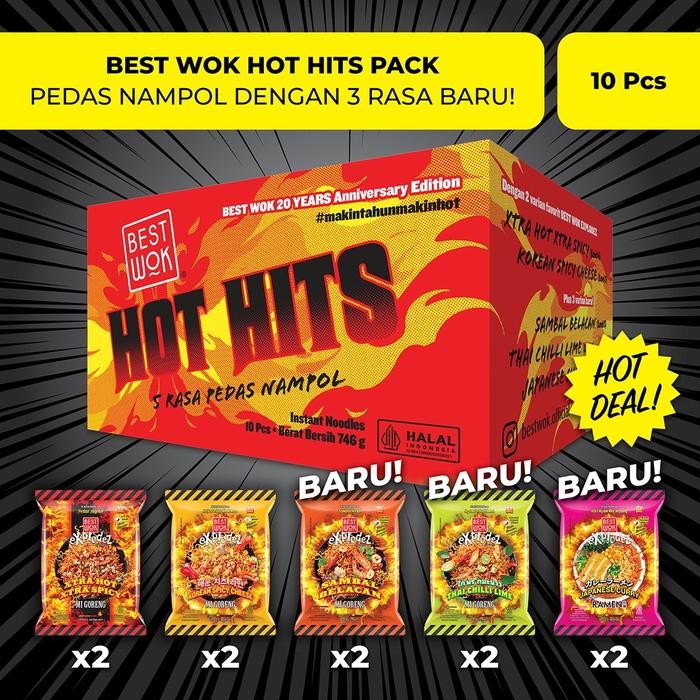 

Pilihan- Best Wok Hot Hits Pack 10 Pcs