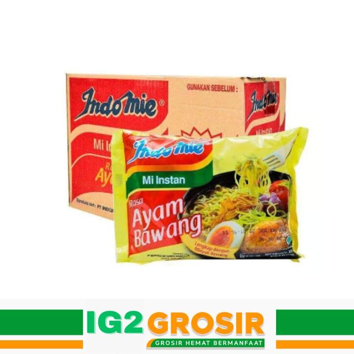 

Pilihan- Indomie Ayam Bawang 1 Dus Mie Instan Rasa Ayam Bawang
