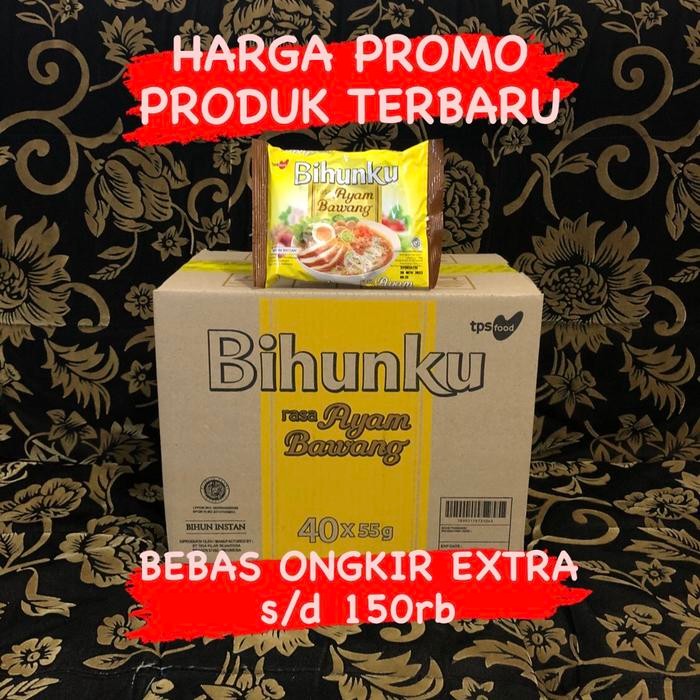 

Pilihan- Bihunku Rasa Ayam Bawang 1 Dus Isi 40 Pcs Bihun Instan