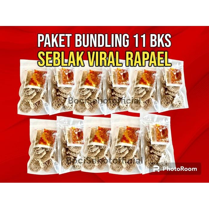 

Pilihan- Paket 11 Bks Seblak Viral Rapael Food Mie Pedas Jajanan Sambal