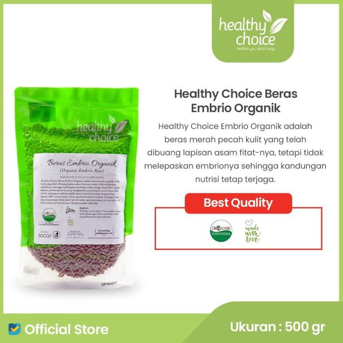 

Pilihan- Healthy Choice Beras Embrio Organik 500 Gr