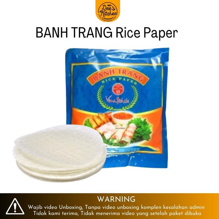 

Pilihan- Rice Paper Vietnam 400Gr